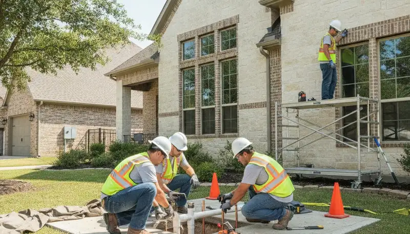 Allen, TX plumbing repair team providing fast leak and pipe repair services