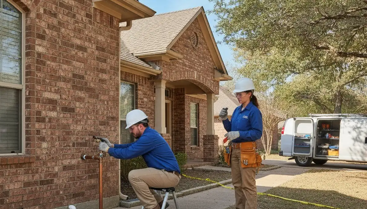 Allen, TX plumbing repair service truck for fast local leak and pipe repairs