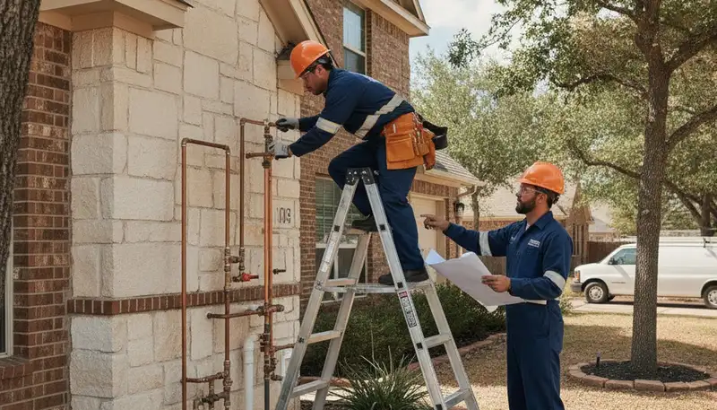 Plumbing repair service in Allen, TX for residential and commercial plumbing issues