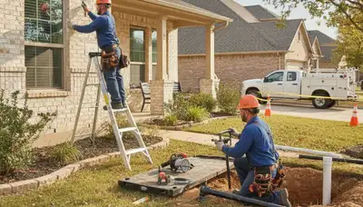 Plumbing repair service in Allen, TX for residential and commercial plumbing needs