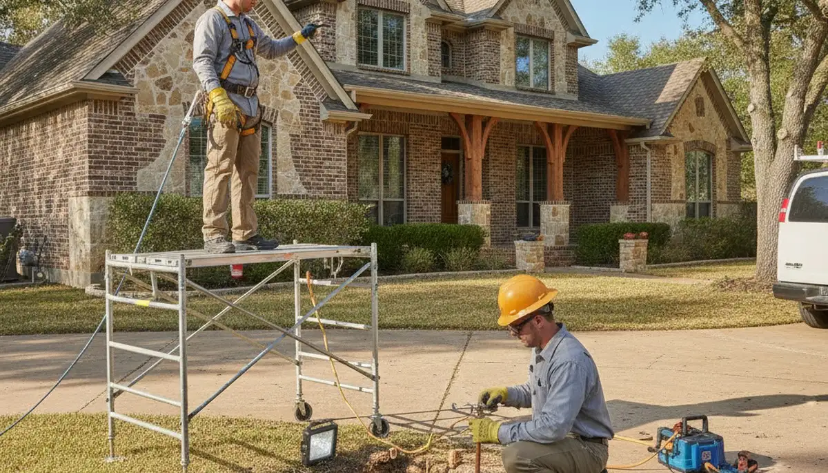 Allen, TX plumbing repair service van for plumbersallentx-new.com