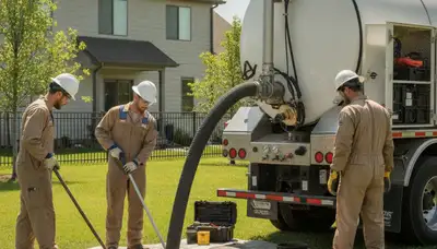 Septic pumping service for Allen, TX homes by On Call Plumbers
