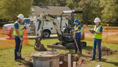 Septic repair service for Allen, TX homes by On Call Plumbers