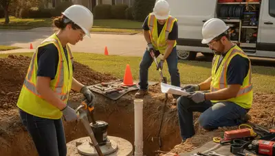 Septic repair service in Allen, TX for homes by On Call Plumbers