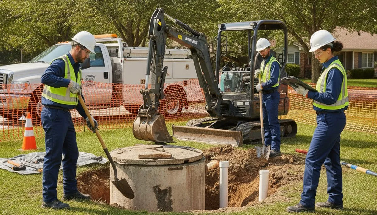 On Call Plumbers repairs septic systems for Allen, TX homes with fast, professional service