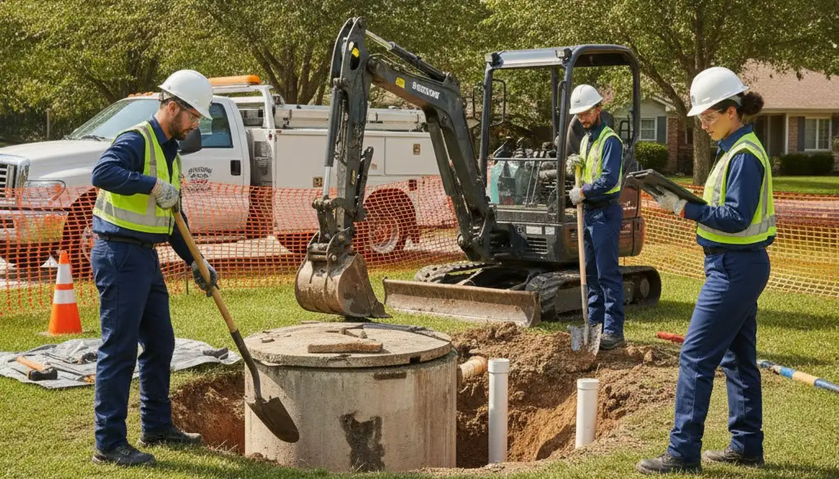 On Call Plumbers repairs septic systems for Allen, TX homes with fast, professional service