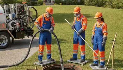 Septic tank cleaning service for Allen, TX homes by On Call Plumbers