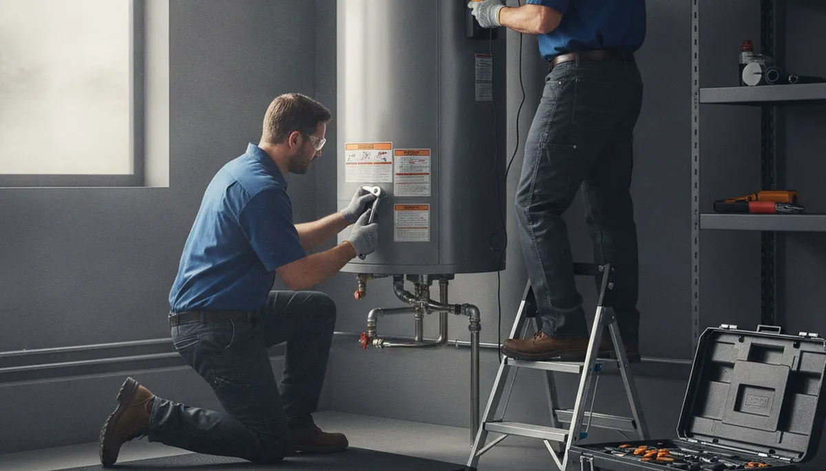 Water heater repair service in Allen, TX by On Call Plumbers for fast same-day home plumbing service